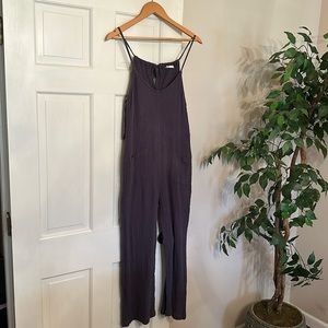 Surf shop gauze jumpsuit
